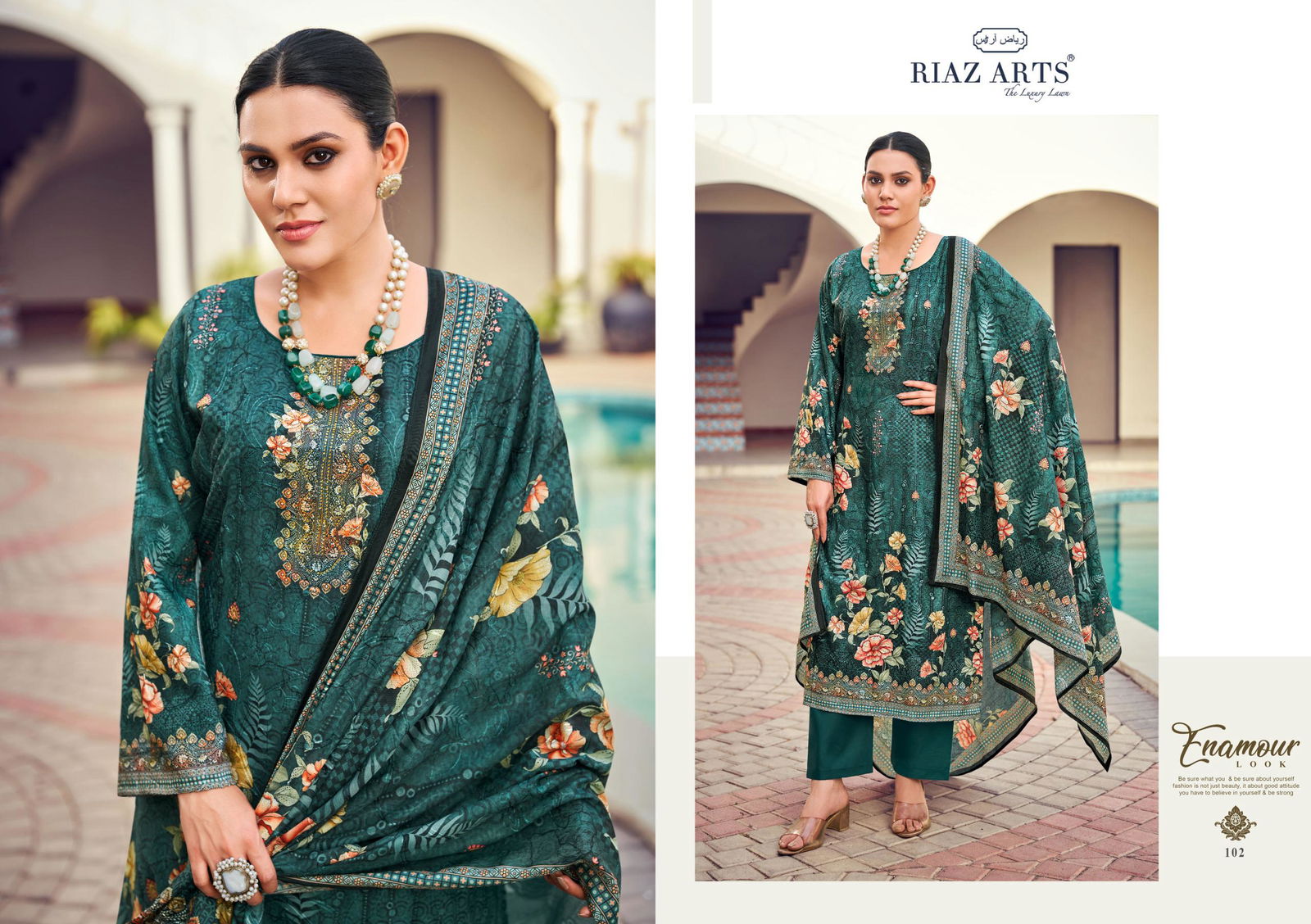 Anvika By Riaz Arts Cotton Printed Wholesale Dress Material Suppliers In Mumbai
